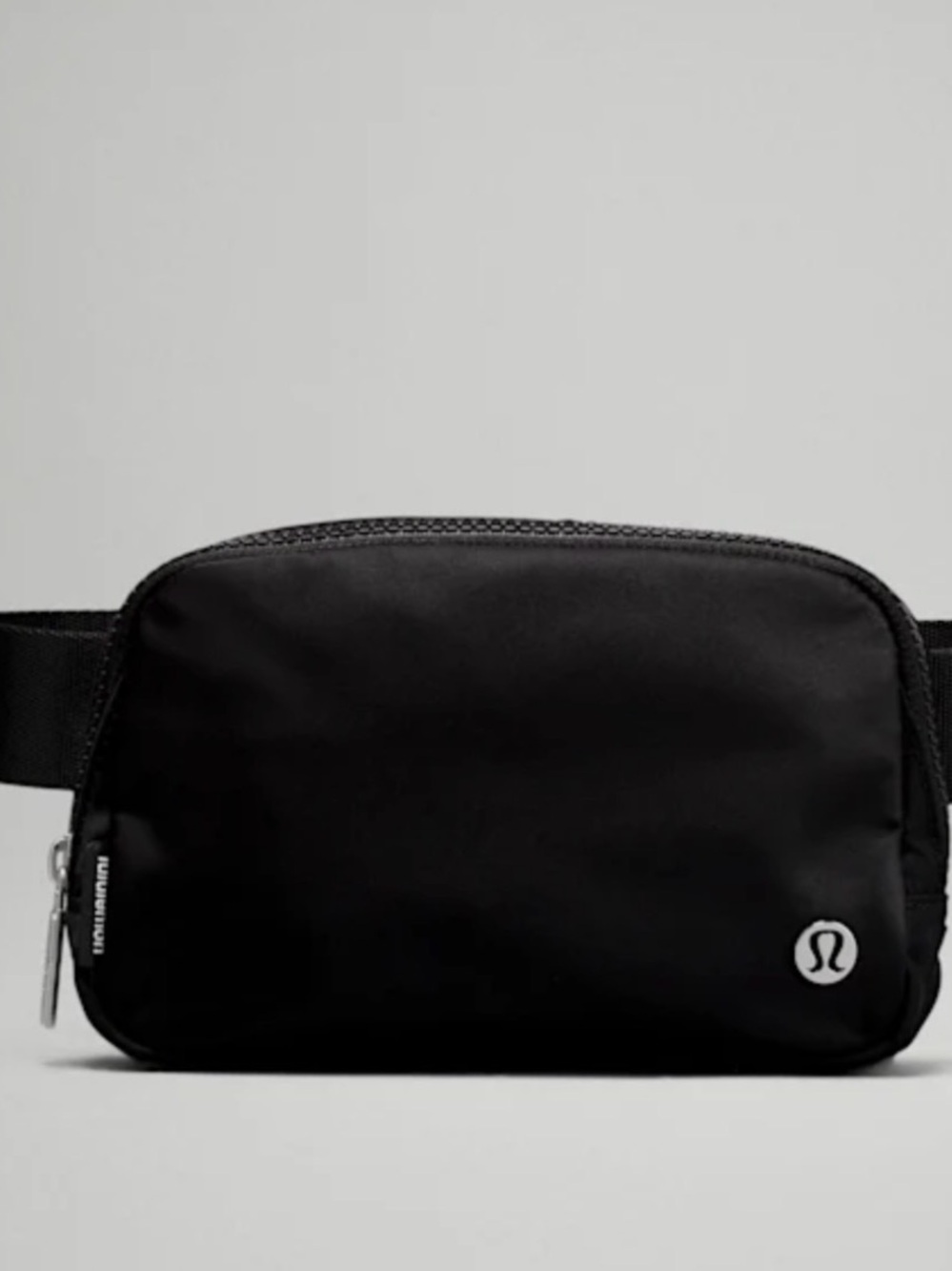 lululemon athletica Black Mini Waist Bag